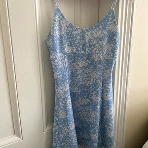 Aqua Blue Cloud Dress
